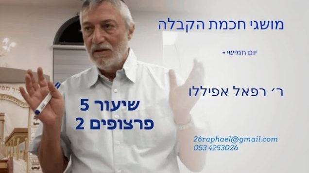 משגי חכמת הקבלה – פרצופים 2